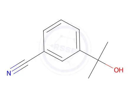 Chemical structure of 3-(2-Hydroxy-2-propyl)benzonitrile