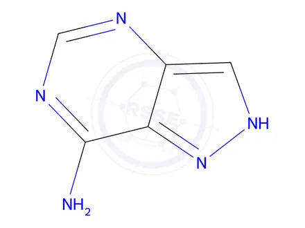 Chemical structure of 1H-Pyrazolo[4,3-d]pyrimidin-7-amine