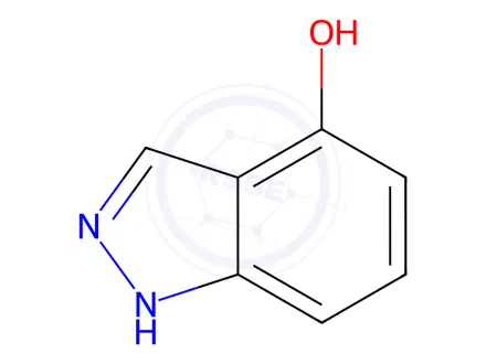 Chemical structure of 4-Hydroxyindazole
