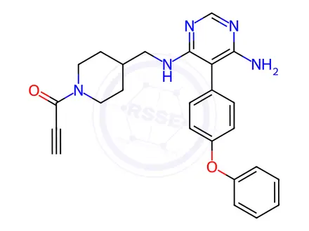 Chemical structure of Evobrutinib Impurity 28