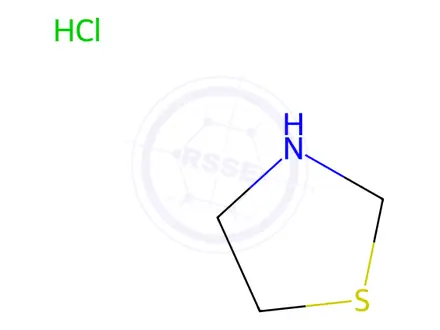 Chemical structure of Thiazolidine Hydrochloride