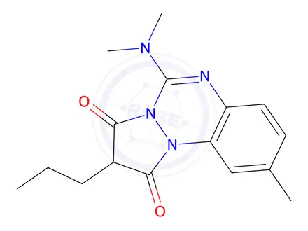 Chemical structure of AZAPROPAZONE SODIUM