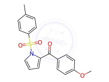 Chemical structure of (4-Methoxyphenyl)(1-tosyl-1H-pyrrol-2-yl)methanone