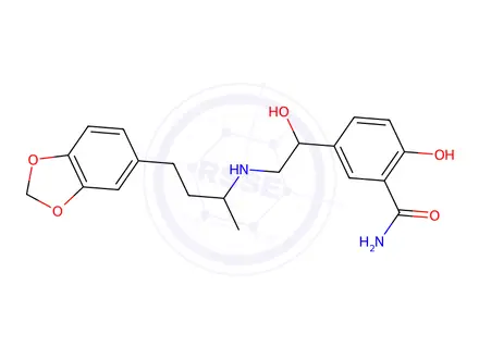 Chemical structure of Medroxalol Hydrochloride