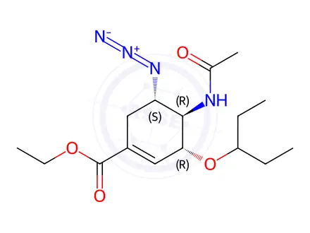 Chemical structure of Oseltamivir Impurity 304