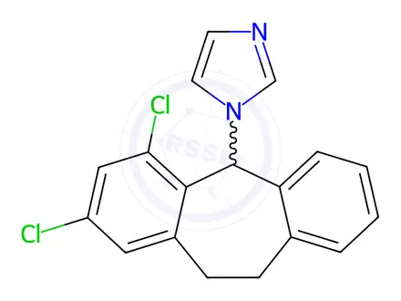 Chemical structure of Eberconazole