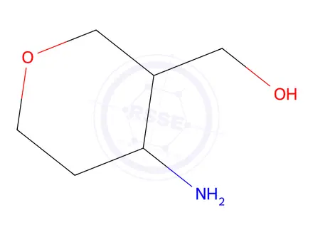 Chemical structure of (4-Aminotetrahydro-2H-pyran-3-yl)methanol