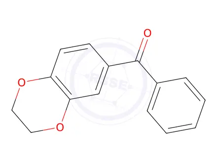 Chemical structure of 2,3-Dihydro-1,4-benzodioxin-6-yl(phenyl)methanone