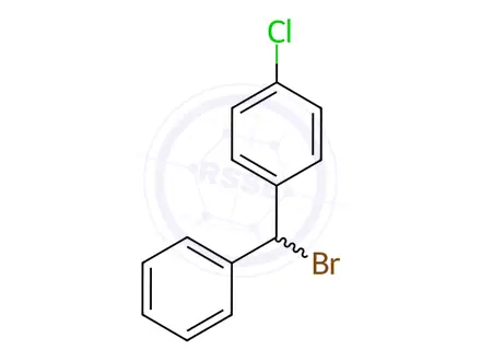 Chemical structure of 1-(Bromo(Phenyl)Methyl)-4-Chlorobenzene