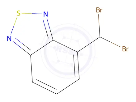 Chemical structure of 4-(Dibromomethyl)-2,1,3-benzothiadiazole