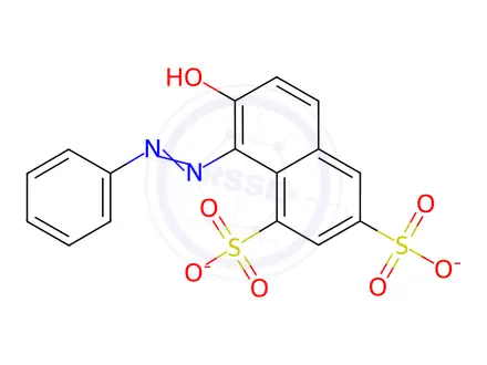 Chemical structure of Orange G