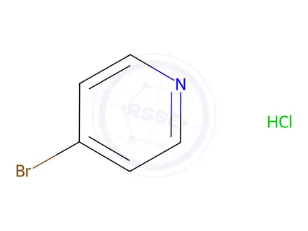 Chemical structure of 4-Bromopyridine hydrochloride