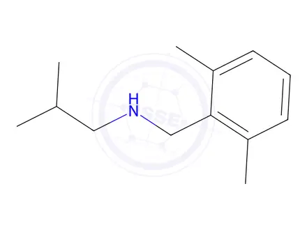 Chemical structure of [(2,6-dimethylphenyl)methyl](2-methylpropyl)amine