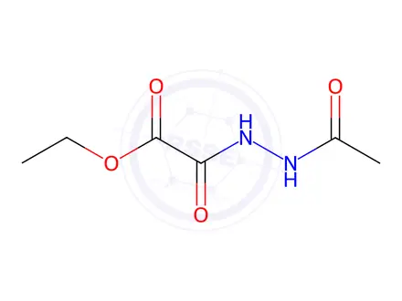 Chemical structure of Ethyl 2-(2-acetylhydrazinyl)-2-oxoacetate