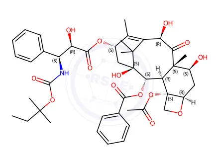 Chemical structure of Ethyl Docetaxel