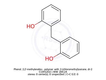 Chemical structure of 2,2'-Bisphenol F