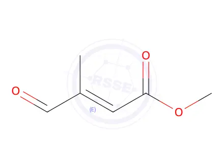 Chemical structure of Methyl (E)-3-methyl-4-oxobut-2-enoate