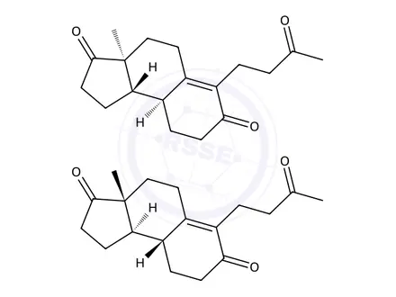 Chemical structure of Progesterone Impurity 71