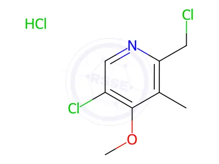 Chemical structure of Ilaprazole Impurity 19(Hydrochloride)