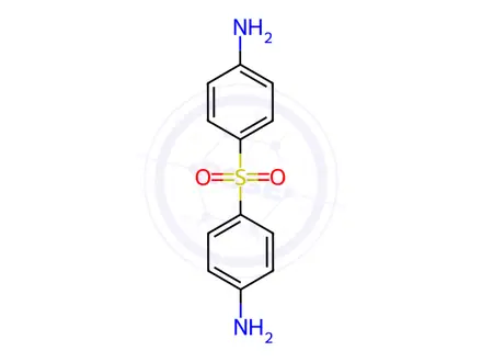 Chemical structure of 4,4'-Sulfonyldianiline