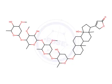 Chemical structure of oxyline