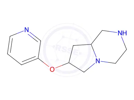 Chemical structure of 7-(Pyridin-3-yloxy)octahydropyrrolo[1,2-a]pyrazine