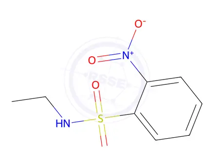Chemical structure of N-Ethyl-2-nitrobenzene-1-sulfonamide