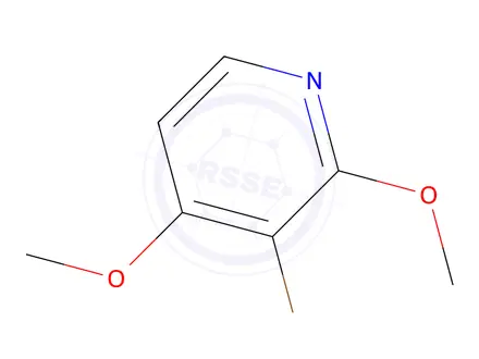 Chemical structure of 3-Bromo-2,4-dimethoxy-pyridine