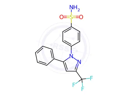Chemical structure of Celecoxib Impurity 4