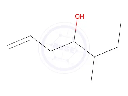 Chemical structure of 5-Methyl-1-hepten-4-ol
