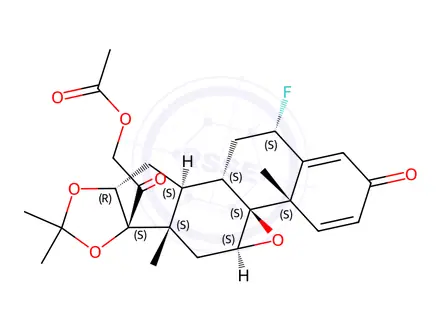 Chemical structure of Fluocinolone Acetonide Impurity 15