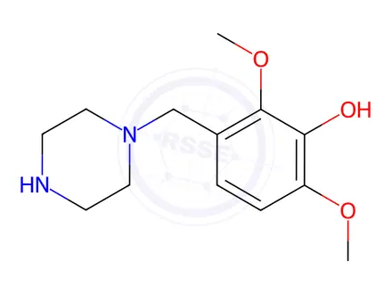 Chemical structure of Trimetazidine Impurity 30