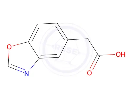 Chemical structure of (1,3-Benzoxazol-5-yl)acetic Acid