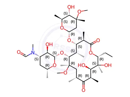 Chemical structure of Clarithromycin Impurity H