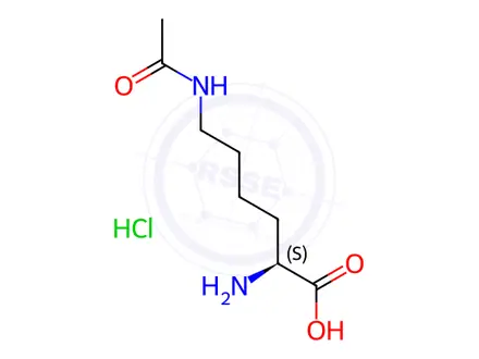 Chemical structure of Lysine Impurity 10 Hydrochloride