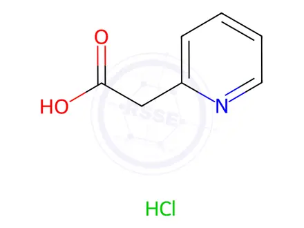 Chemical structure of 2-pyridylacetic acid Hydrochloride