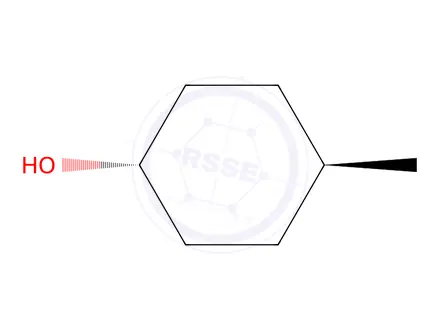 Chemical structure of 4-Methylcyclohexanol, trans-