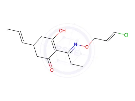 Chemical structure of Clethodim Impurity 36 (Mixture of E/Z-isomers)