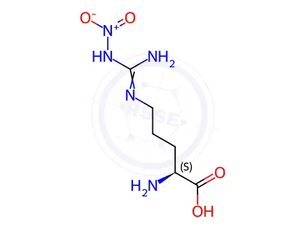 Chemical structure of N'-Nitro-L-arginine