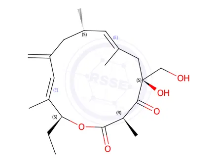 Chemical structure of Neorustmicin A