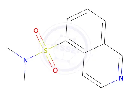 Chemical structure of N,N-Dimethylisoquinoline-5-sulfonamide