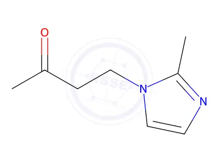 Chemical structure of 4-(2-Methyl-1H-imidazol-1-yl)-2-butanone