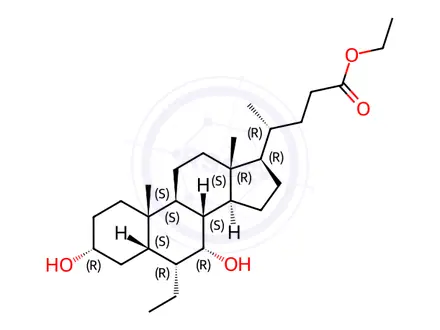 Chemical structure of Obeticholic Acid Impurity 101