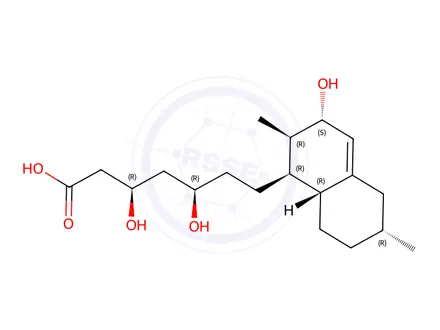 Chemical structure of 3-hydroxy-3,5-dihydromonacolin L