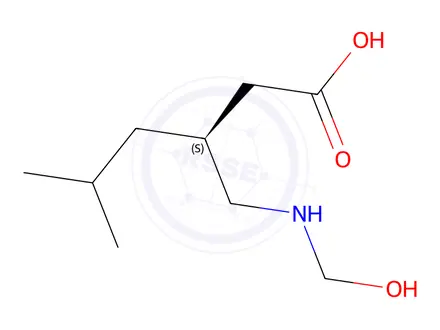 Chemical structure of Pregabalin Impurity 148