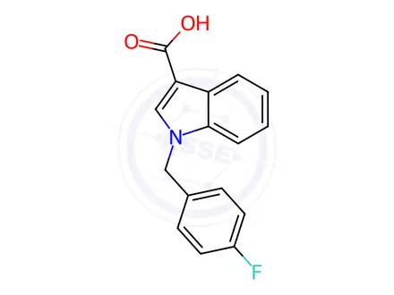 Chemical structure of FUB-PB-22 3-Carboxyindole Metabolite