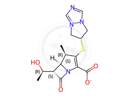Chemical structure of Biapenem