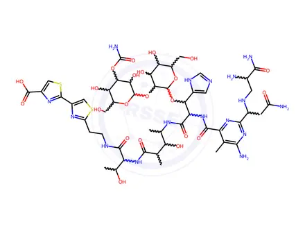 Chemical structure of Bleomycin Impurity 10