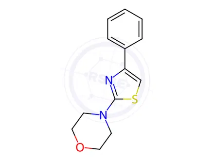Chemical structure of 4-(4-phenyl-1,3-thiazol-2-yl)morpholine