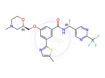 Chemical structure of Filapixant